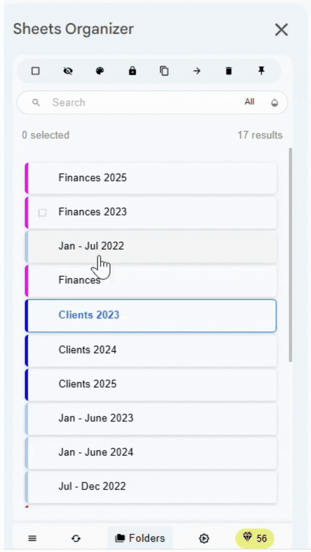 Delete multiple sheets